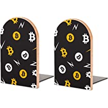 Crypto Themed Bookends