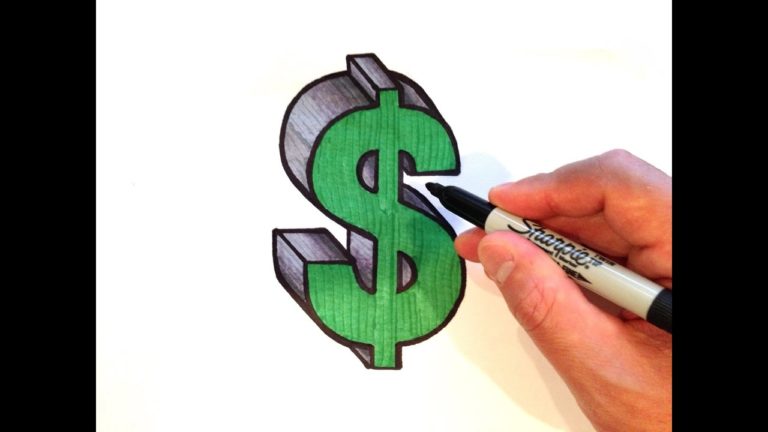 Money Sign Drawing