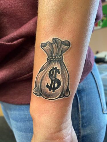 Money Bag Tattoos