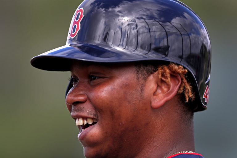 What Does Rafael Devers Chew