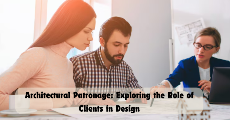 Architectural Patronage: Exploring the Role of Clients in Design