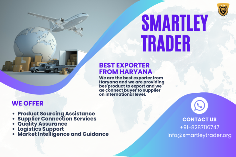 Exporter from Haryana: Smartley Trader Paving the Way