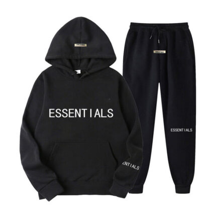 Black Essentials Hoodie: Elevating Your Wardrobe with Style and Comfort