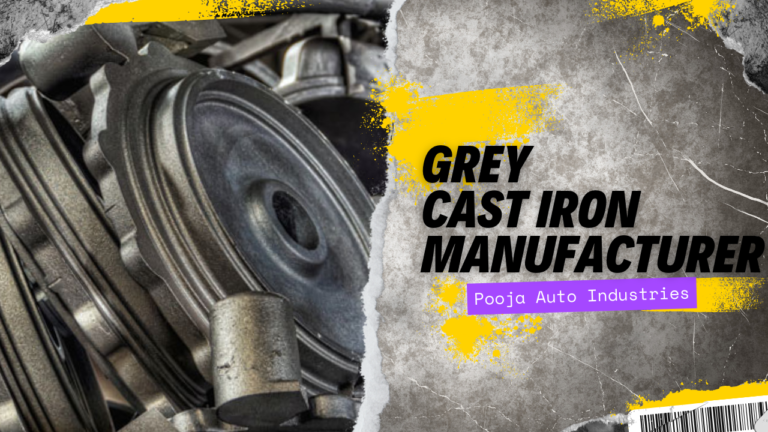 What machining and finishing options do you offer for grey cast iron?