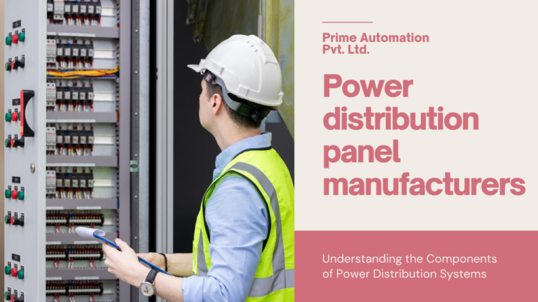 Power distribution panel manufacturers
