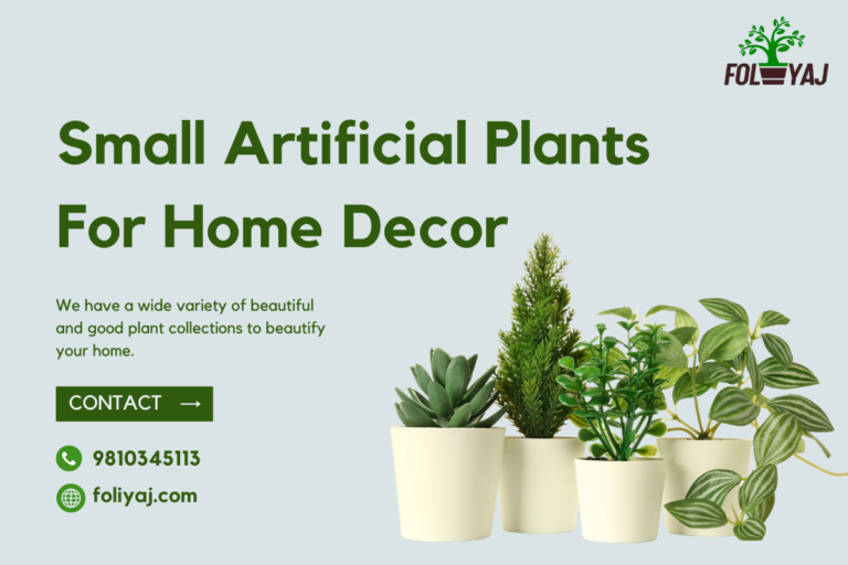 Small Fake Plants for Home Decor: Enhancing Spaces with Foliyaj