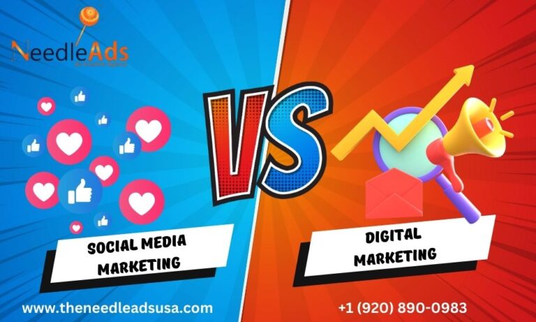 What is the Difference Between Social Media Marketing and Digital Marketing Services in New Jersey?