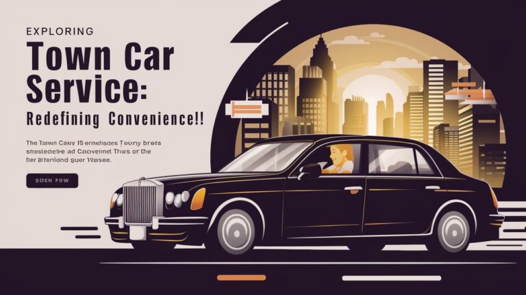 Exploring Town Car Service: Redefining Convenience 2024!