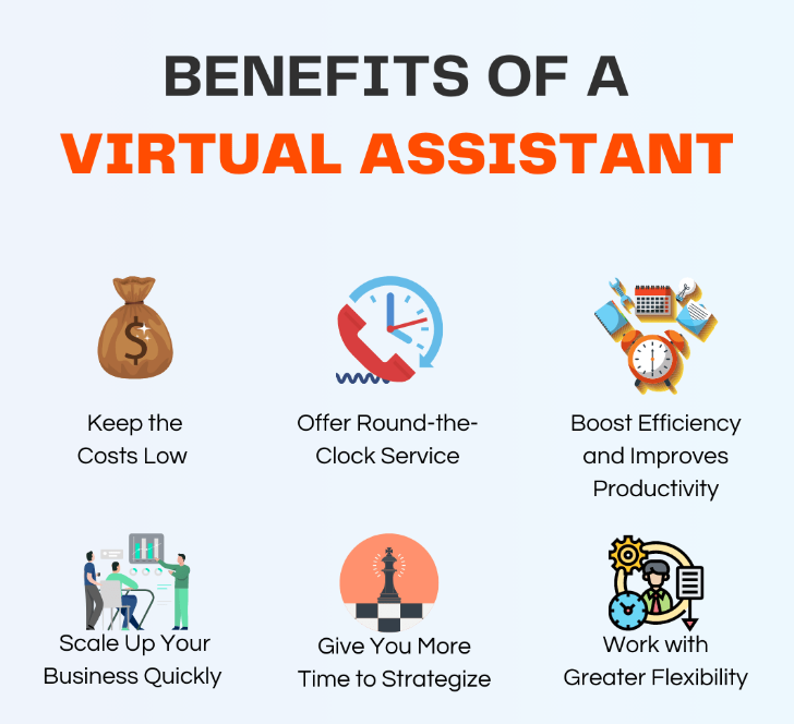 benefits of virtual staff