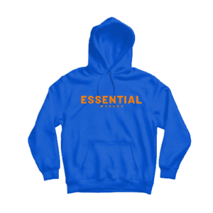 Different Styles of Blue Essentials Hoodie