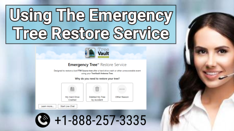Using The Emergency Tree Restore Service