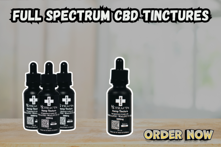 Experience the Natural Benefits of Full Spectrum CBD Tinctures