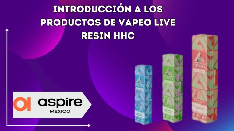 Introducción a los Productos de Vapeo Live Resin HHC