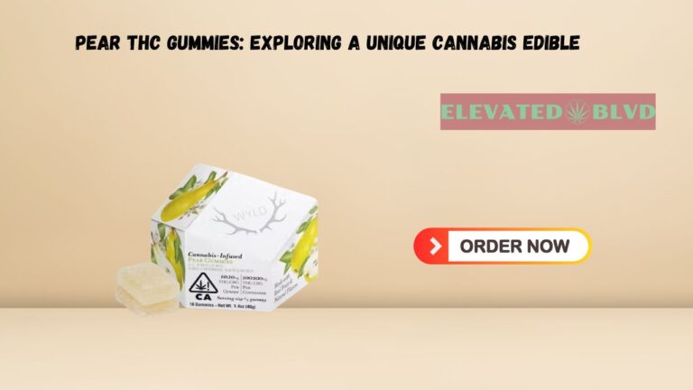 Pear THC Gummies: Exploring a Unique Cannabis Edible