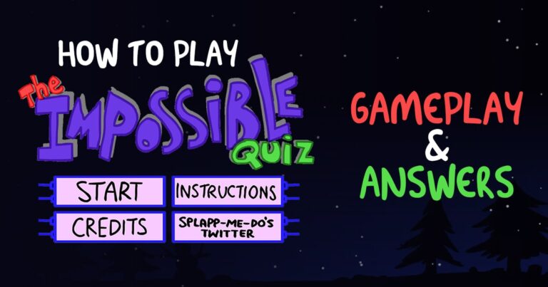 Mastering The Impossible Quiz: Tips, Tricks, and Answers