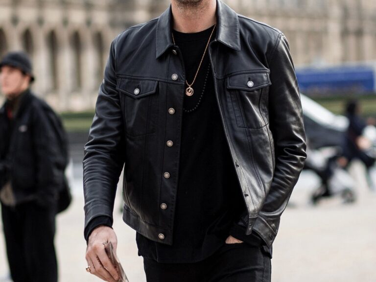 Master the Art of Men’s Leather Jacket Fashion.
