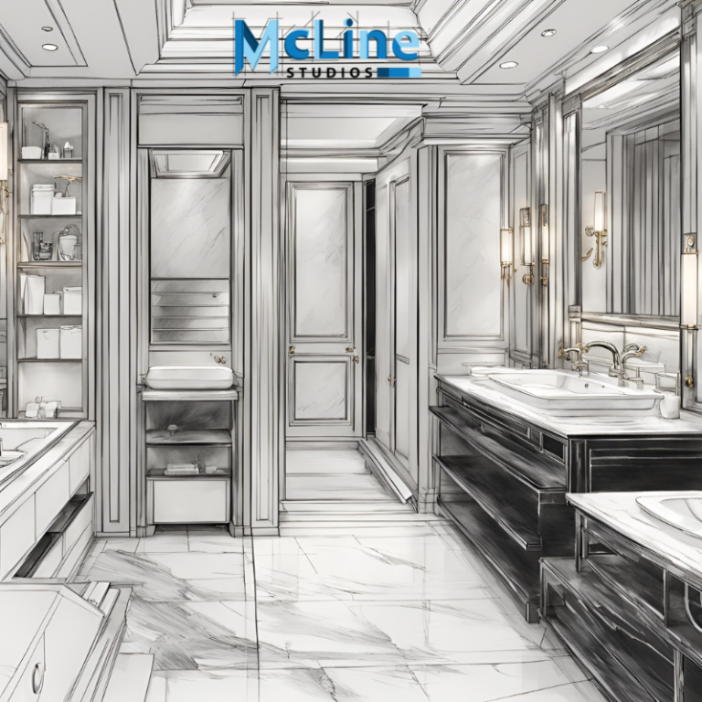 How to build a luxury bathroom shop drawings 