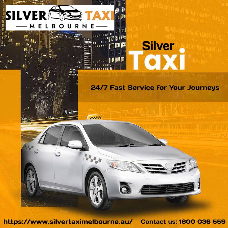 silver taxi
