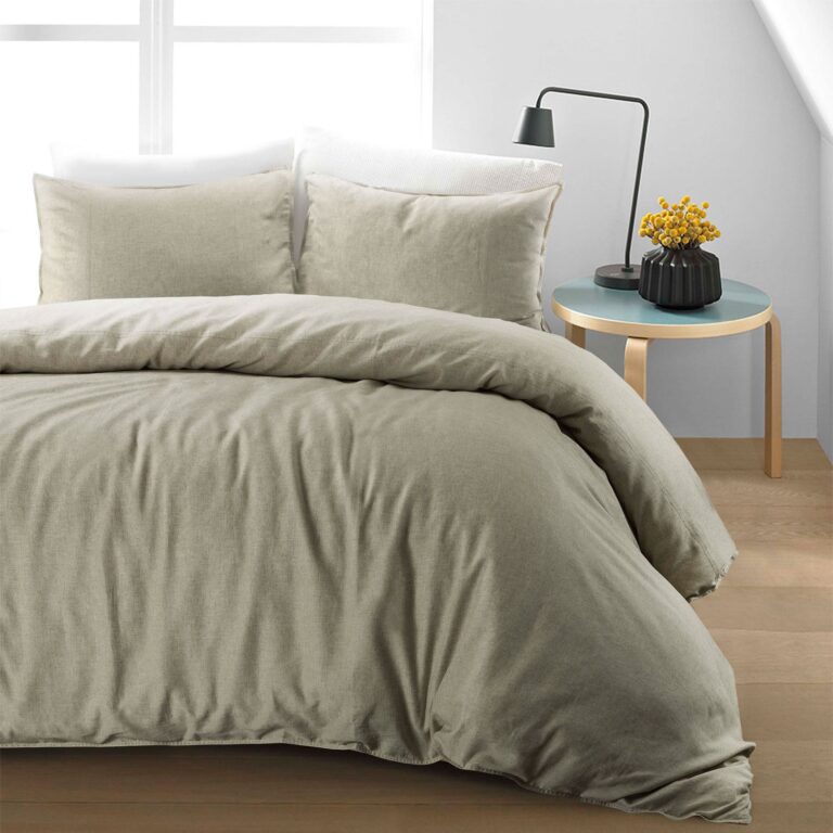 How do you style a bedroom with cotton bed linen?