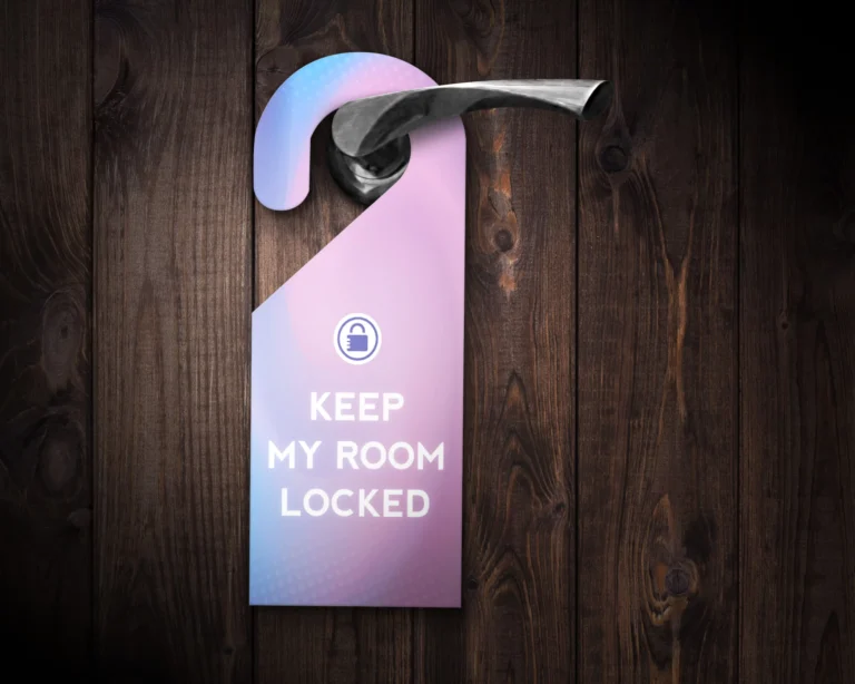 Stand Out with Folded Door Hangers For Creative Marketing Solutions