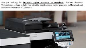 Business Copier Products in Baltimore: Enhancing Workplace Efficiency