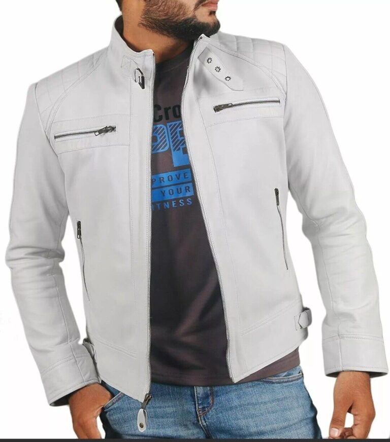 Upgrading Men’s Fashion With White Leather Jackets
