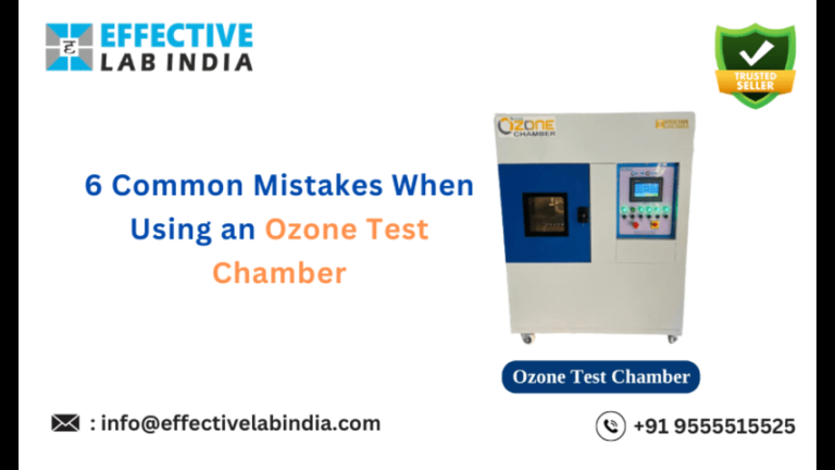 6 Common Mistakes When Using an Ozone Test Chamber