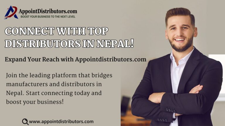 For manufacturers in Nepal, finding reliable distributors who can help in reaching broader markets is a significant challenge.