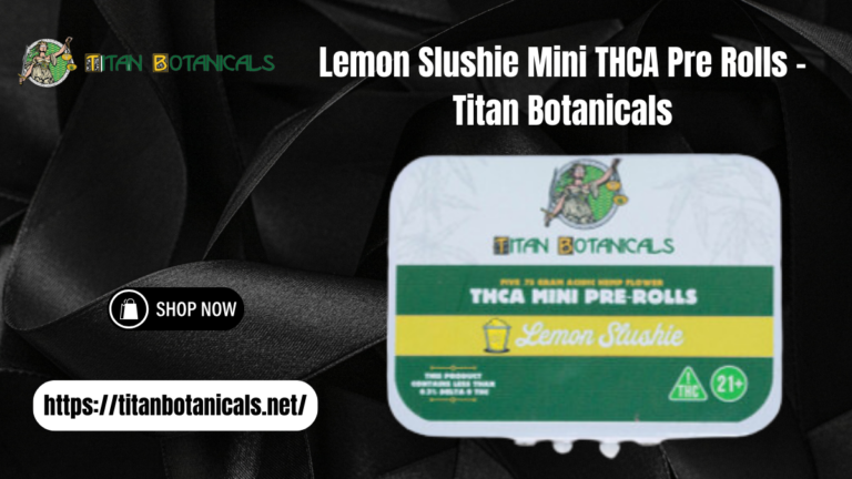 Lemon Slushie Mini THCA Pre Rolls